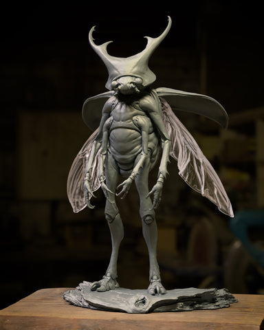 Kabutomushi - Standing 3D Print Files