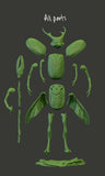 Kabutomushi - Standing 3D Print Files